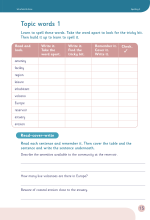 Spelling Book 5 (Year 5) Inner Page